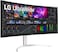 LG 40Wp95C-W 40&rdquo; Ultrawide Curved WuHD (5120 X 2160) 5K2K Nano IPS Display, DCI-P3 98% (Typ.) With HDR10, Thunderbolt 4 With 96W Pd, 3-Side Virtually Borderless Design Tilt/Height/Swivel Stand