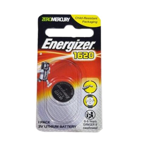 Energizer Button Battery ECR1620 1 Batteries