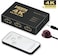Ntech 4K Ultra HD 3D 3 Port HDMI Splitter Switch Hub HDTV Video With Remote Control Support HDcp (HDMI Switch 4K)