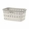 Cosmoplast Cedargrain Laundry Basket IFHHLA381OW Off White 40L
