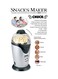 Orbit Chuck Air Preparation Popcorn Maker 1200W 240 V Egg Mate-Ss Silver/Black/Clear