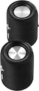 SPLIT Bluetooth Speaker Transforms 1 into 2 Speakers Portable Rechargeable IPX5 TWS Stereo (Black)