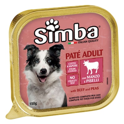 Simba Beef And Peas Dog Food 300g