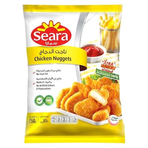 سيارا إكسترا قطع دجاج مقرمشة 750 غرام