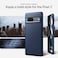 Spigen Liquid Air designed for Google Pixel 7 case cover - Navy Blue