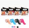 ULTIMAX Sports Kinesiology Tape Roll Muscle Tape, Physic Gear Sport Waterproof Kinesiology Tape, Knee Tape-4 Pcs(2*Roll (20 * 25cm Strip), 2*Roll (5cm*5m))