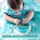 Grabease Divided Silicone Suction Bowl &ndash; Self-Feeding Toddler &amp; Baby Bowl With 2 Sections, Easy-Scoop Walls &ndash; No Phthalates, Pvc, Or Bpa &ndash; Dishwasher- &amp; Sterilizer-Safe Baby Supplies &amp; Gifts, Grey