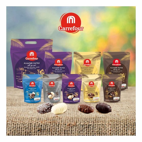 Carrefour Almond Dates With Chocolate Coated 1kg