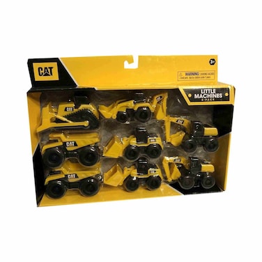 Buy Cat Little Machine Construction Vehicle Set Yellow Pack of