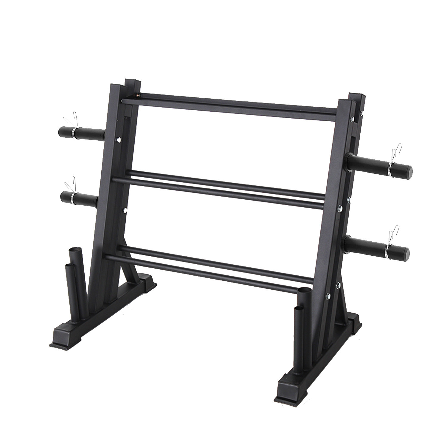 YALLA HomeGym Multifunctional Super Storage Rack Stand, Weights Storage Rack for Dumbbells, Kettlebells, Olympic Weight Plates And Olympic Barbells