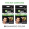 Garnier Men Shampoo Colour 3.0 Black Brown Pack of 2