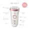 Braun Silk-epil 9-720 Wet + Dry Epilator with SE830 Facial Epilator and Cleanser