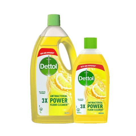 Dettol Multi Surface Citrus Cleaner 500 ml + 1 lt