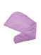 Generic Towel Shower Cap Purple 64 X 25cm