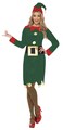 Elf Costume Green With Dress Hat &amp; Belt L
