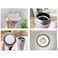 280ML Flower Printing Insulated Vacuum Flask Double Wall Stainless Steel Water Tumbler With Flip Lid
