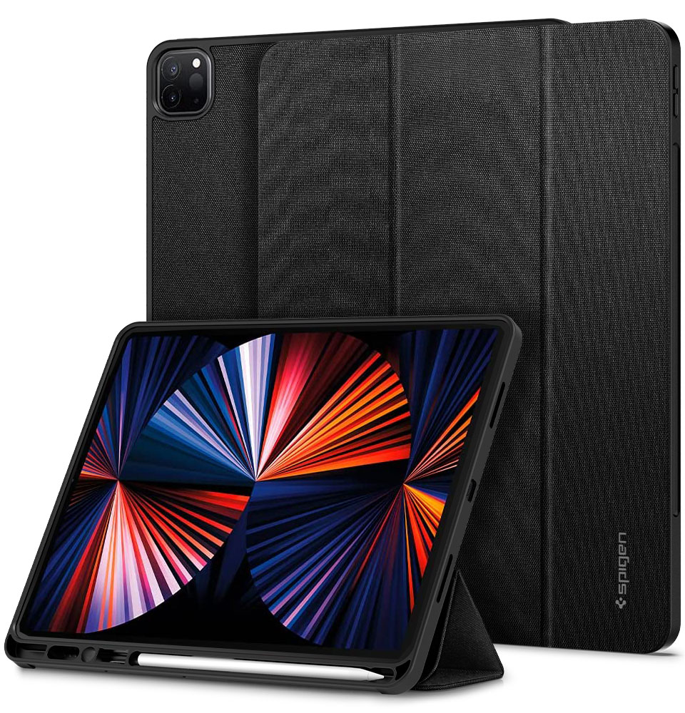 Spigen Urban Fit designed for iPad Pro 12.9 inch case cover (2021) - Black