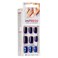 Kiss Impress 3D Press-On Manicure False Nails BIPA240C Blue 30 count