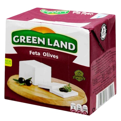 Greenland Chees Block Feta Olive 500G