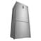 LG Refrigerator Bottom Freezer - Silver - GTF569PSAM