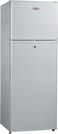 Akai 175 Liters Double Door Refrigerator, Spacious Freezer Compartment, Toughened Glass Shelves, Door Rack for Bottles, Retraceable Shelves, RFMA178HS Silver