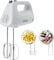 Kenwood Hand Mixer (Electric Whisk) 450W with 5 Speeds + Turbo Button, Twin Stainless Steel Kneader and Beater for Mixing, Whipping, Whisking, Kneading HMP30.A0WH White