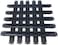 1U Horizontal Rack Mount Cable Management Panel with Cable Entry Brush for 19-Inch Rack Or Cabinet Black -510PCS