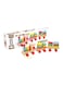 Alostoura Colorful Classic Train Shaped Wooden Geometric Shape Sorter Play Set For Kids 41X12.7X7cm