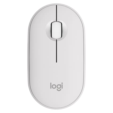 Logitech Pebble 2 M350S Wireless Bluetooth Mouse White