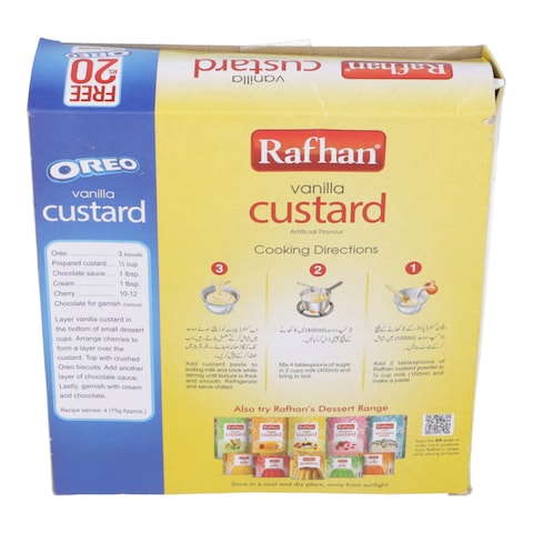 Rafhan Dessert Vanilla Custard 275 gr