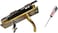 ABBASALI Door Lock Complete Set with Handle and Lock SNGP + 1 pc screwdriver free