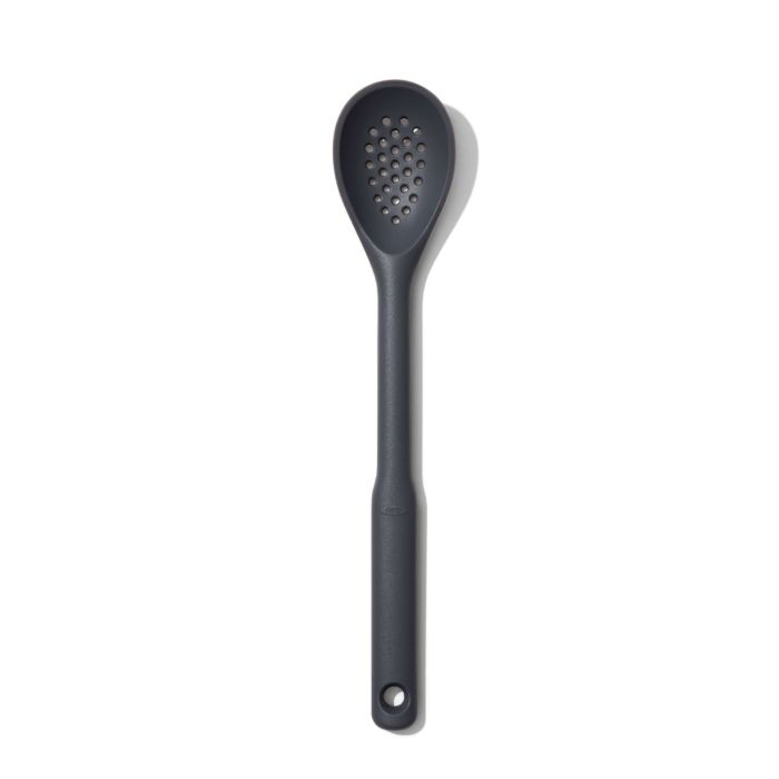 Oxo - Gg Silicone Slotted Spoon - Peppercorn
