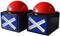 Dafen Game Answer Buzzer 2 Pcs, Alarm Sound Play Button With Light Trivia Quiz Got Talent Toys For Kids Adult