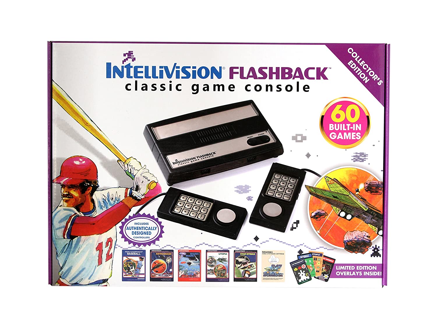 Buy Atari - Intellivision Flashback Console System w/ 2 Controllers 60 ...