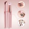 USB Electric Eyebrow Razor Painless Portable Hair Remover And Trimmer Epilator For Women With Light.