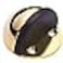 Abbasali Round Door Stop, Heavy Duty Simple Doorstop Floor Mount (GOLD)