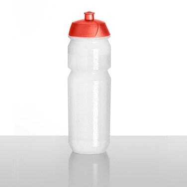 Tacx Cycling Water Bottle with Leak Proof Spout, 750 ml Capacity, Red