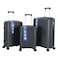 VIPTOUR Trolley Luggage 3 Pieces Set PP Hard Side Bag 360 Degree Spinner Wheels Trolley Luggage Set with TSA Lock
