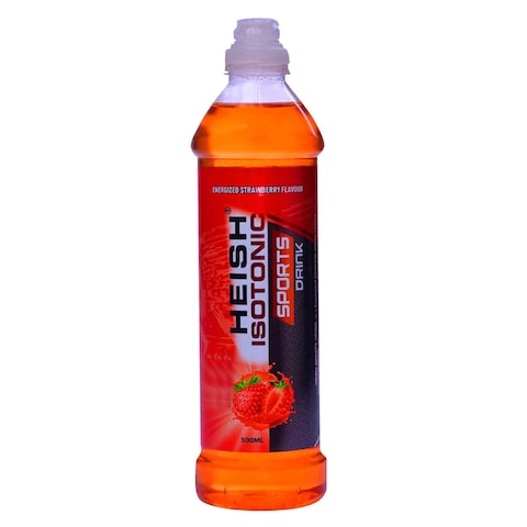 Heish Isotonic Strawberry Flavour Sports Drink 500ml