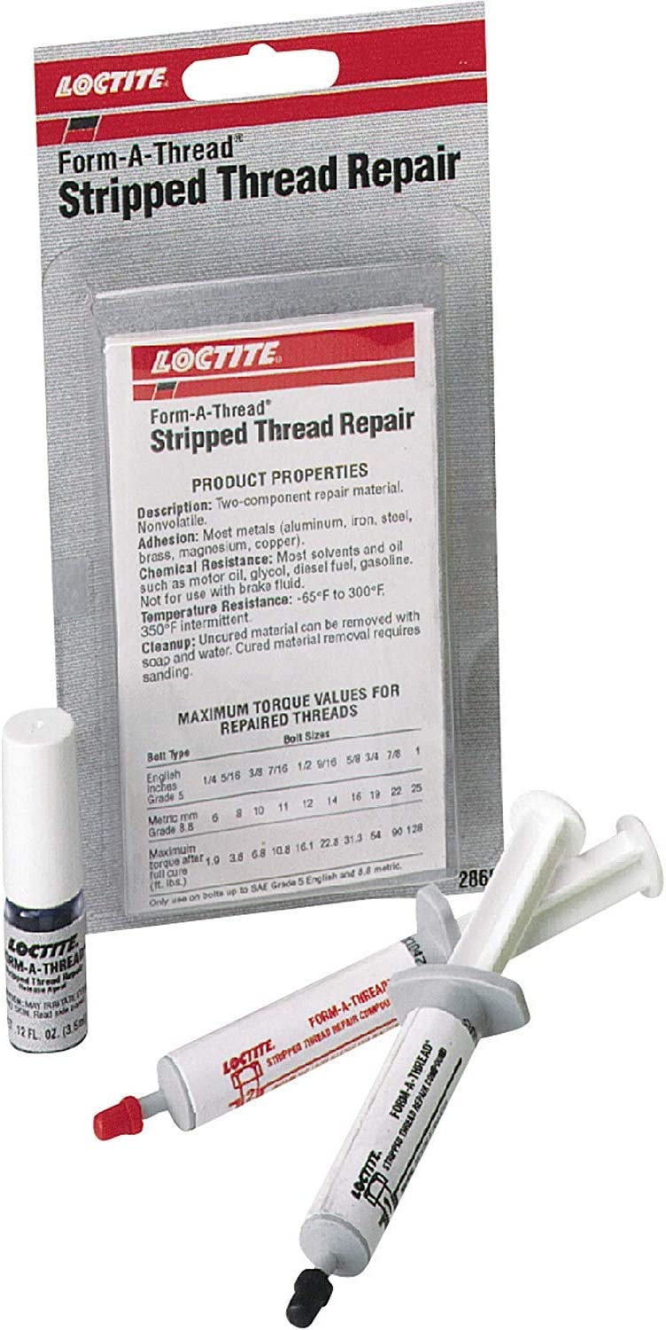 Buy Loctite Stripped Thread Repair Kit, 12.9ml, Gray Online | Carrefour UAE