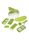 Generic Vegetable Cutter Set Green/White