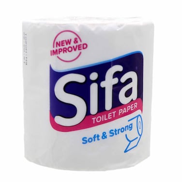 Sifa Soft &amp; Strong White Toilet Paper Roll 1 Pieces