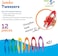 Learning Resources Primary Science&reg; Jumbo Tweezers&trade; (Set of 12)