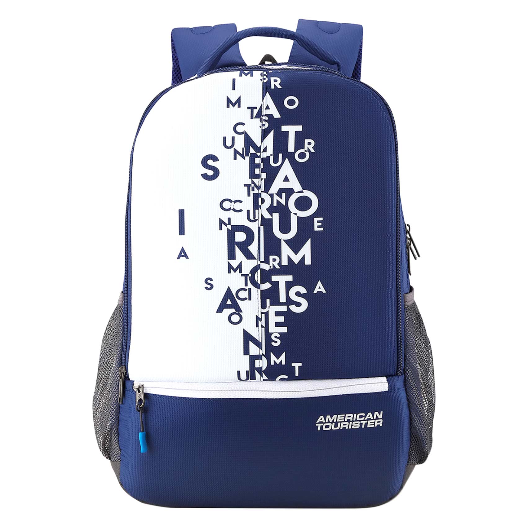 American Tourister 32 Ltrs Blue Casual Backpack Amt Fizz Sch Bag 02 Blue Online Carrefour KSA