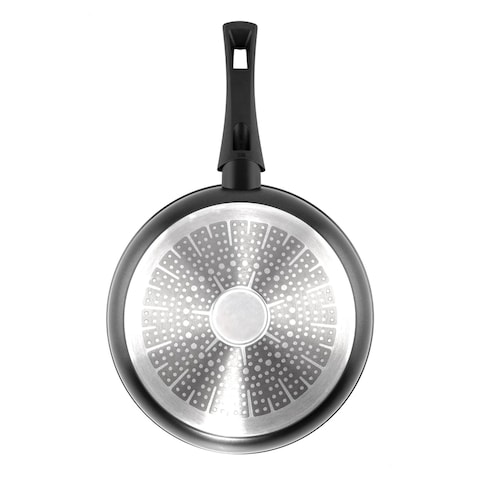 Illa Cook on Rock Deep Pan - 28 Cm - Black