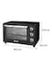 Techno Best Electric Oven With Double Glass Door, 45L, 2000W, BEO-045, Black
