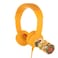 Buddyphones Explore Plus Foldable Headphones with Mic - Sun Yellow