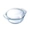 Pyrex Round Roaster Casserole Dish - 3.75 Liters - Clear