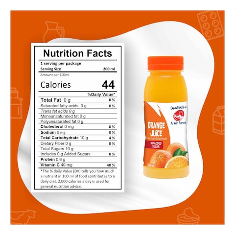 Al Ain Orange Juice 200ml