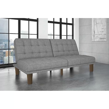 In House Maria 2 In 1 Sofabed Linen Upholstered - Light Grey